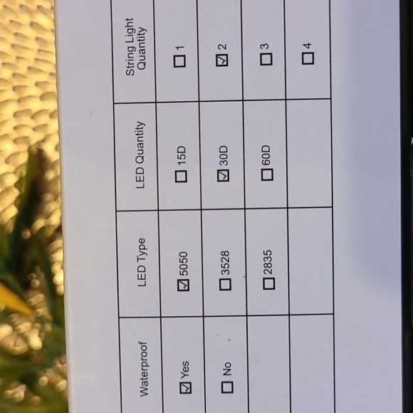 RGB 2 Pack 5050 LED Strip Lights - Picture 8 of 9